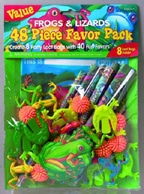 Tree Frog 48 Piece Value Favor Pack