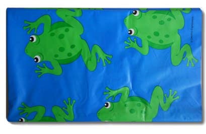Frog Plastic Tablecloth