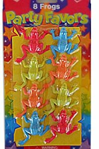 Colorful Frog Party Favors
