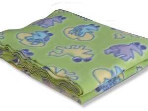 Frolicking Froggy Plush Blanket