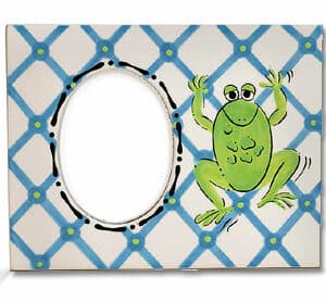 Happy Frog Picture Frame