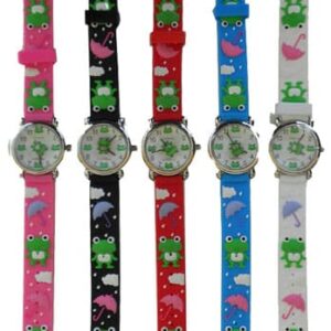Colorful Frog Wrist Watch - Froggy Band
