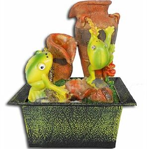 Water Urn Frog Fountain