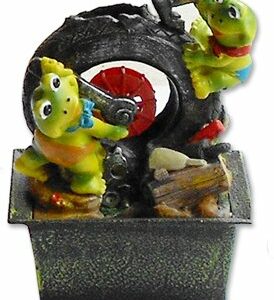 Frog Tire Fountain