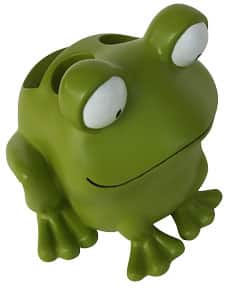 Peeking Frog Toothbrush Holder