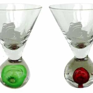Frog Martini Style Shot Glass
