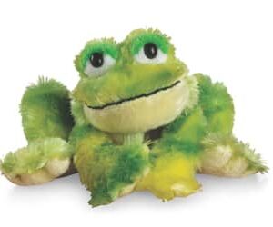Tie Dye Stuffed Plush Frog