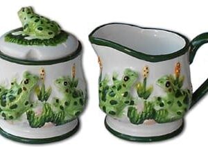 Frog Sugar & Creamer