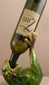 Frog Wine Bottle Holder