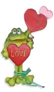 Mini Frog "Love" Figurine