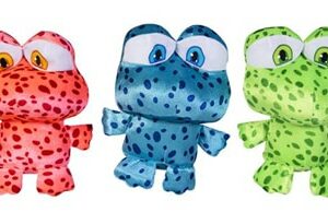 Spotted Plush Frog