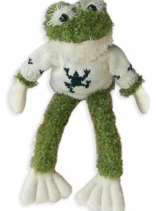 Cheerleader Boy Plush Frog