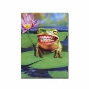 Smiling Frog Encouragement Card